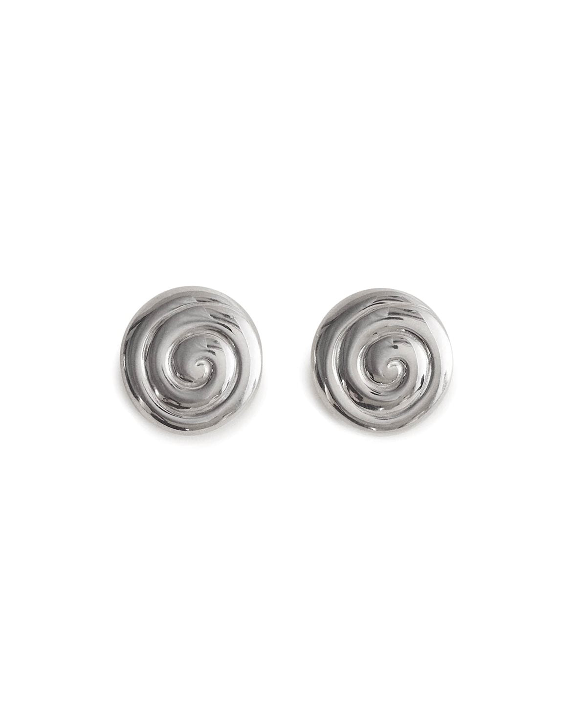 Uzu Mid Earrings Silver