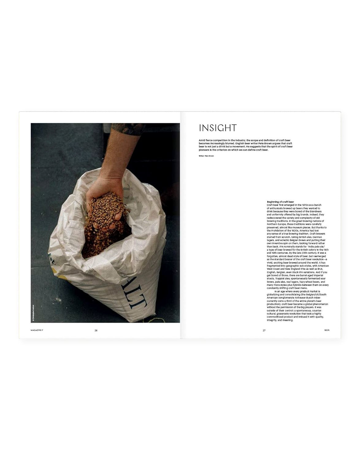 Magazine F Issue 14 - Beer