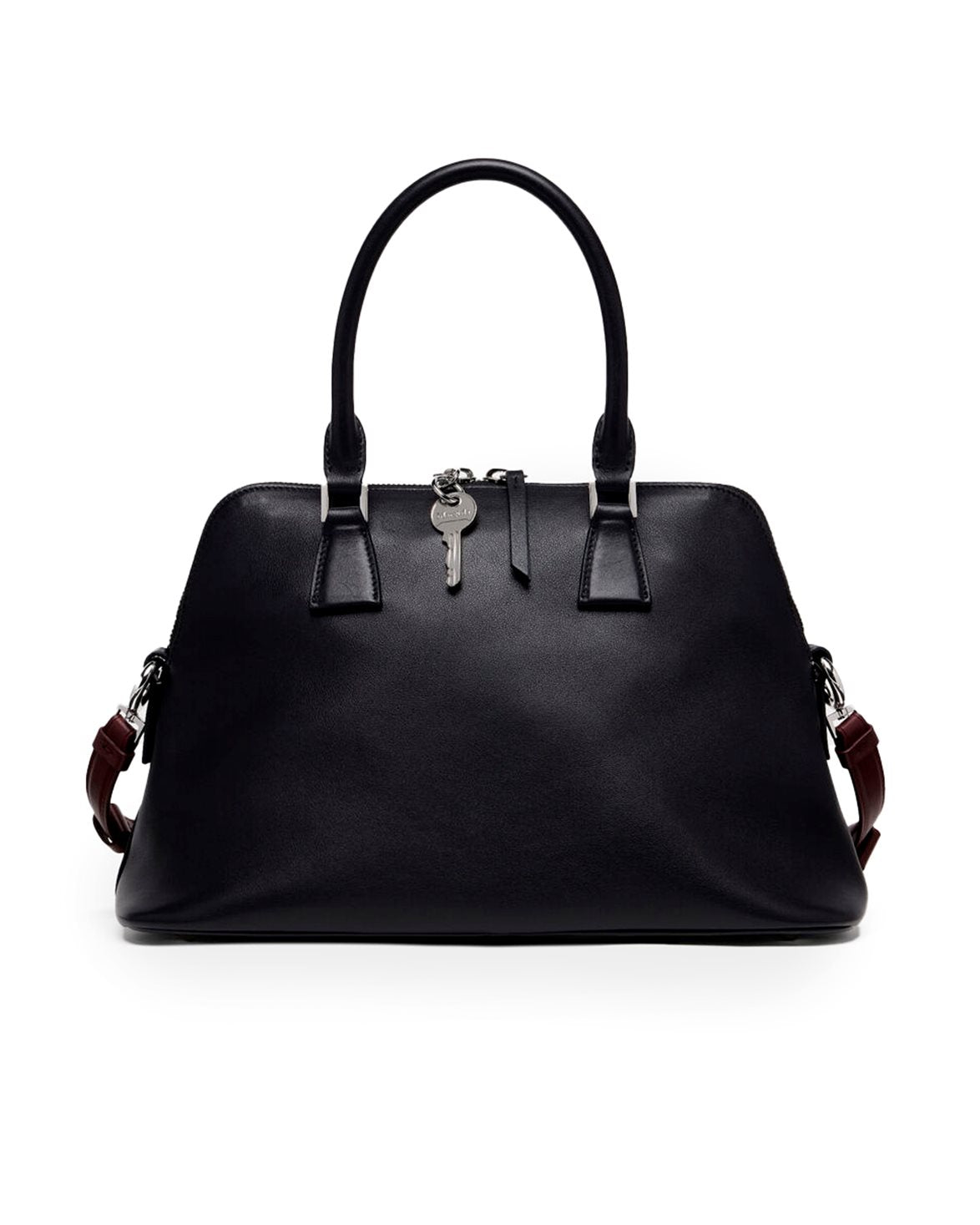 5AC Soft Medium Shoulder Bag Dark Grey