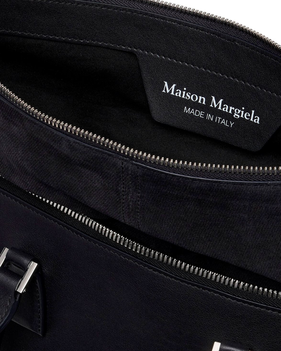 5AC Soft Medium Shoulder Bag Dark Grey