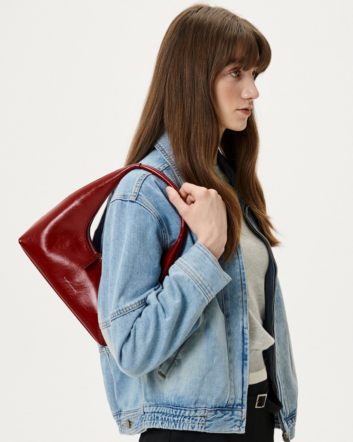 Hobo Shoulder Bag Chili