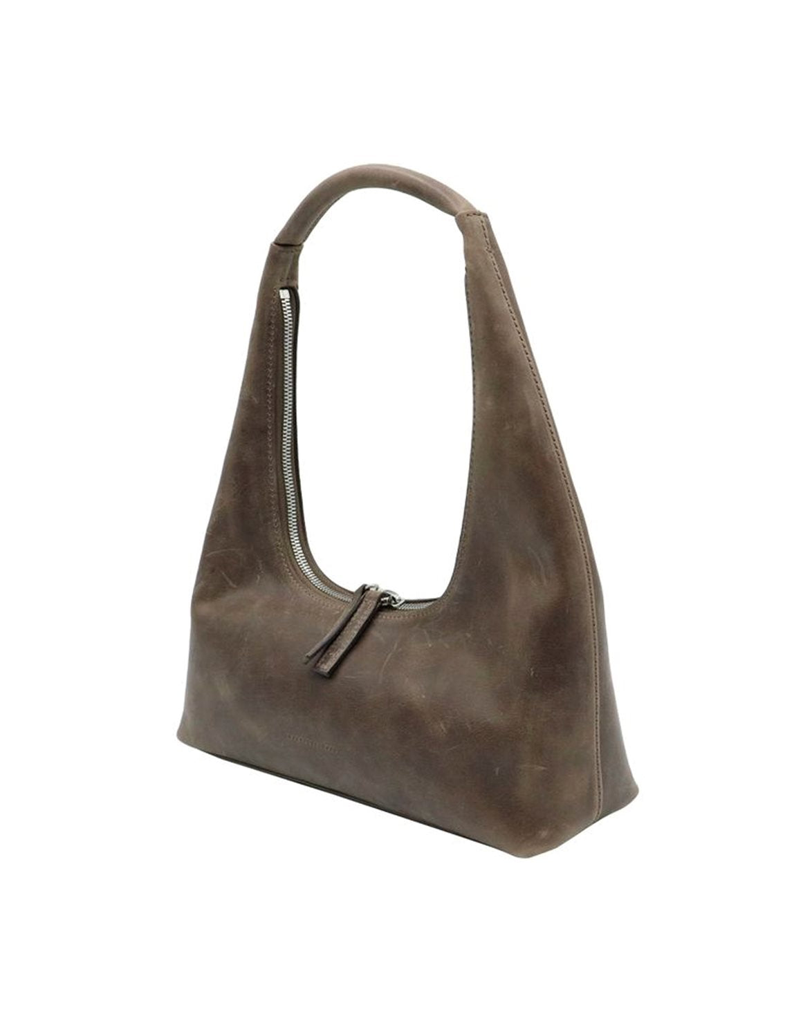 Hobo Shoulder Bag Washed Brown