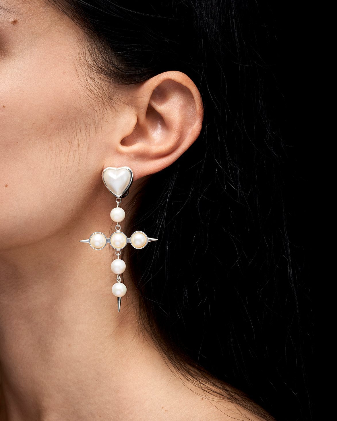 Empress Earring Silver