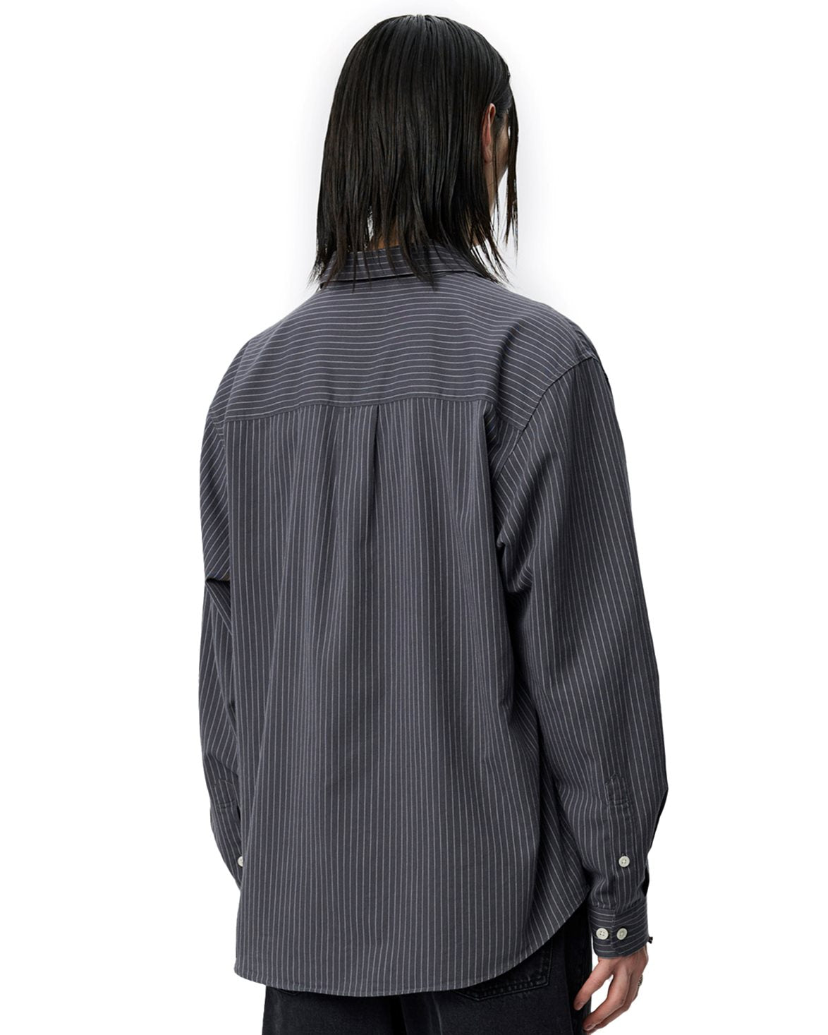 Distant Shirt Blush Stripe