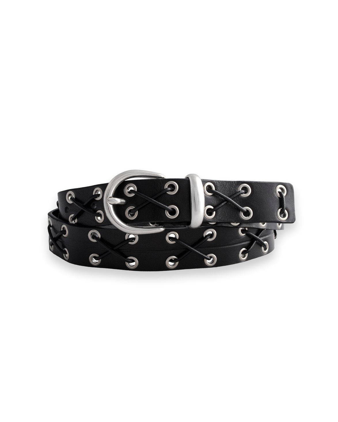 Eyelet Belt Black
