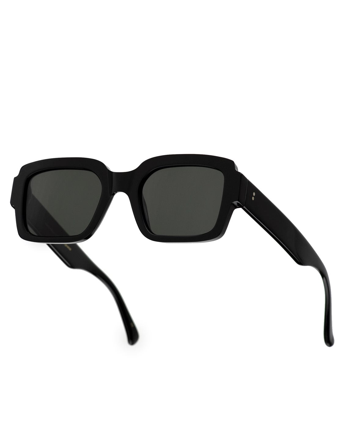 Apollo Black Green Solid Lens