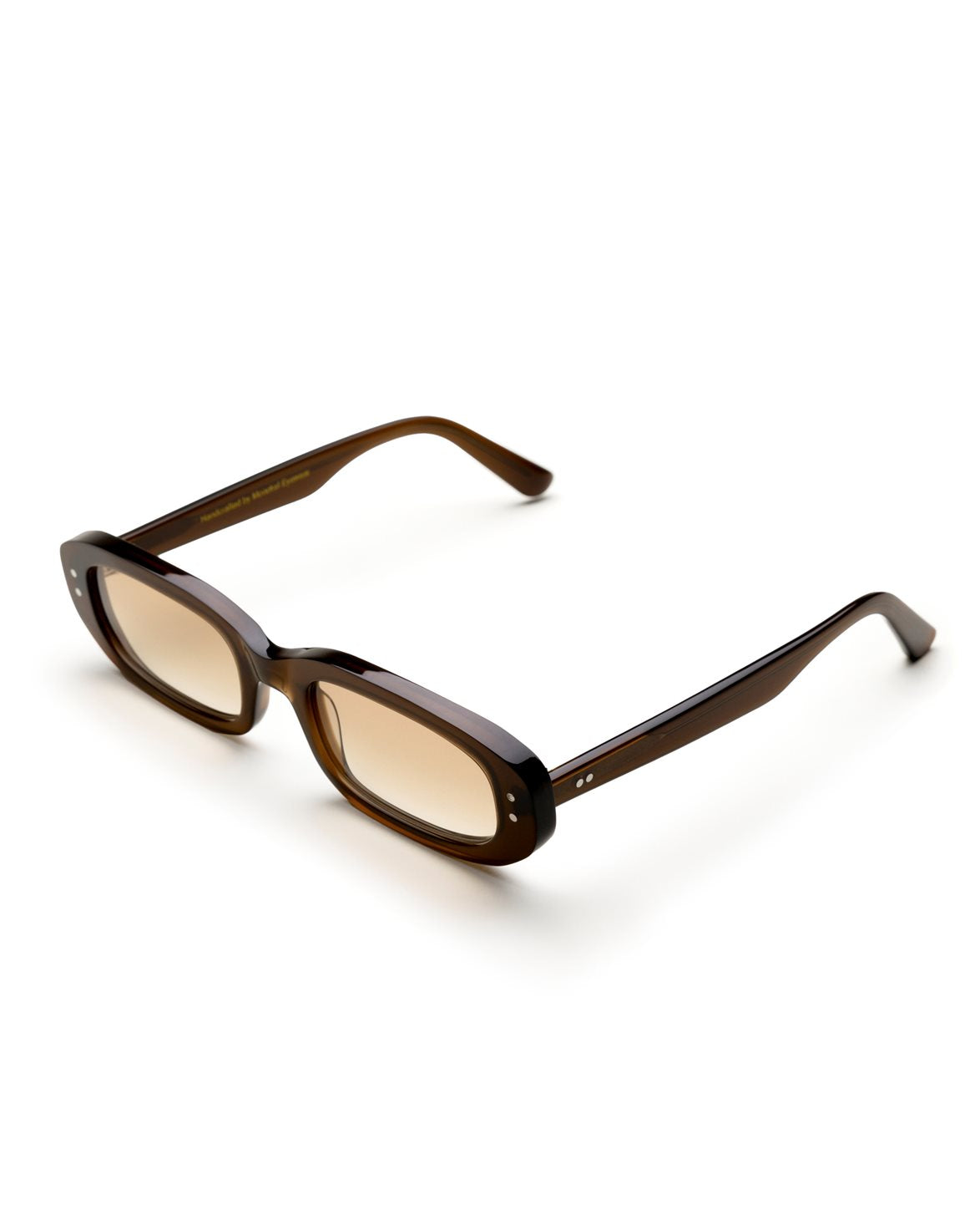 April Chocolate Brown Gradient Lens
