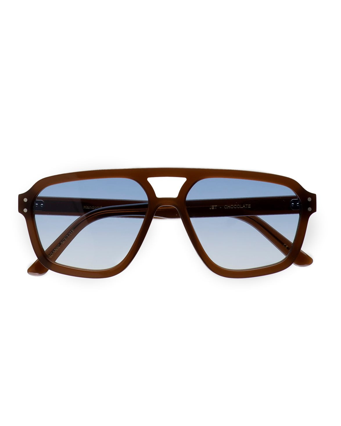 Jet Chocolate Blue Gradient Lens