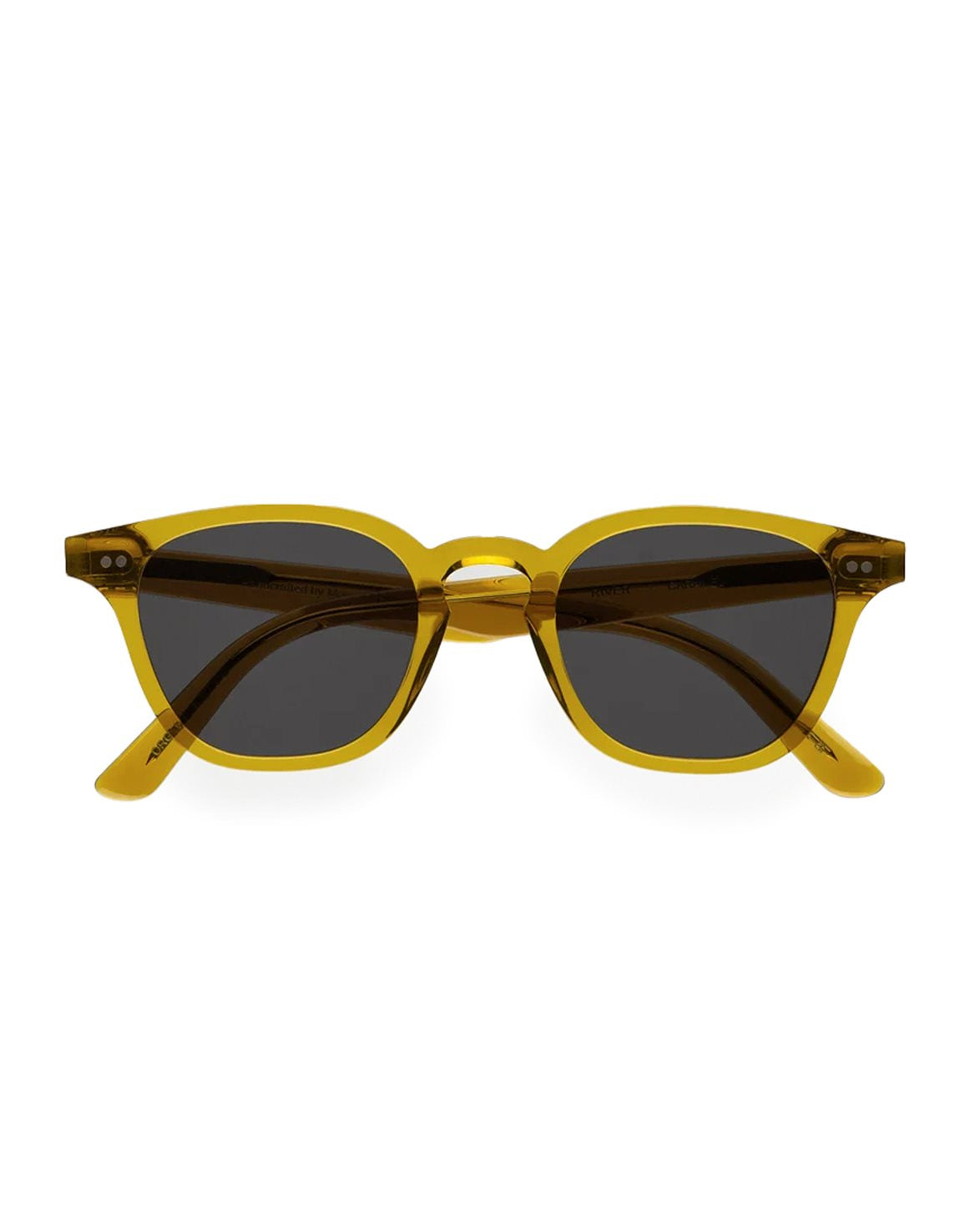 River Caramel Grey Solid Lens