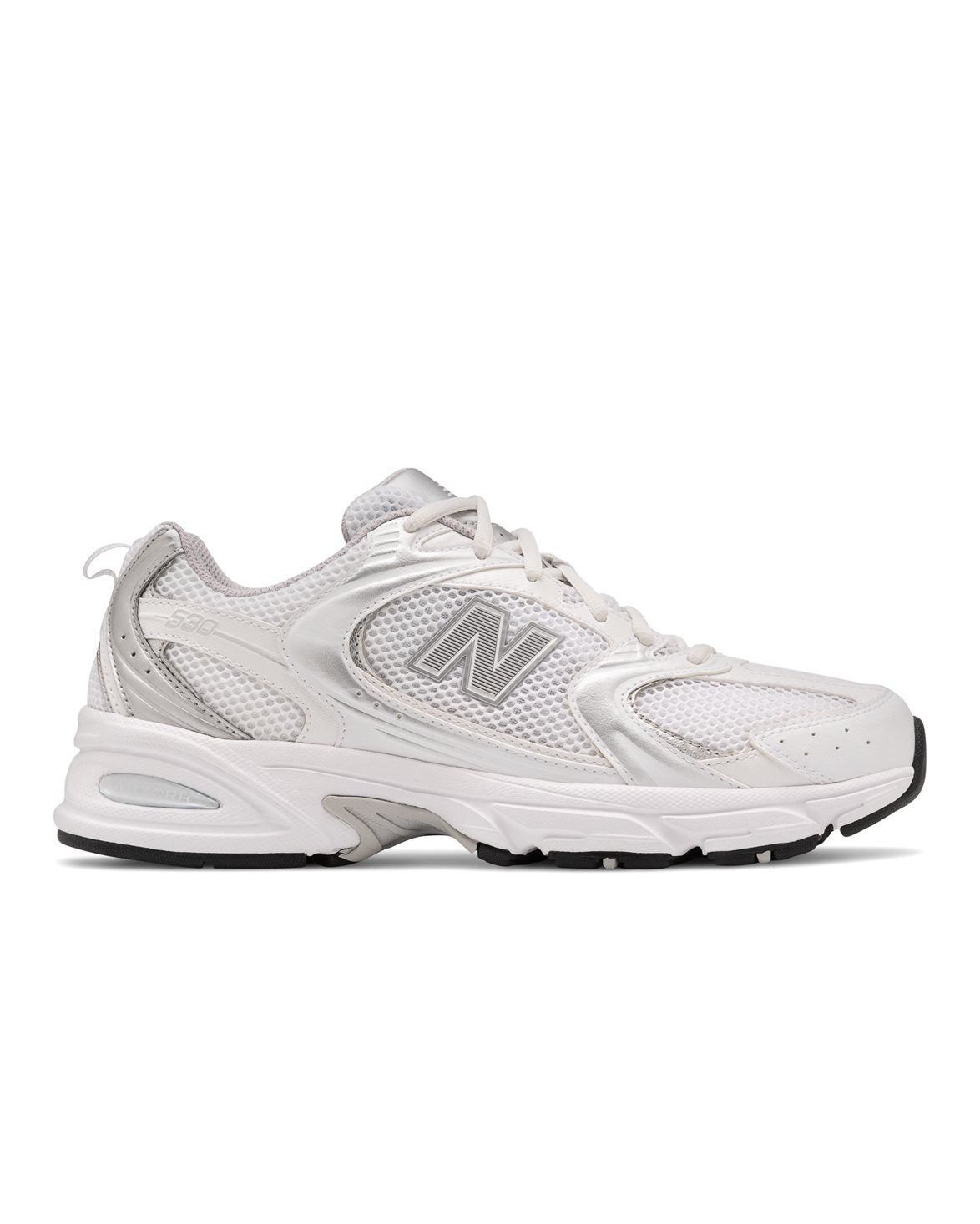 530 White/Silver Metallic