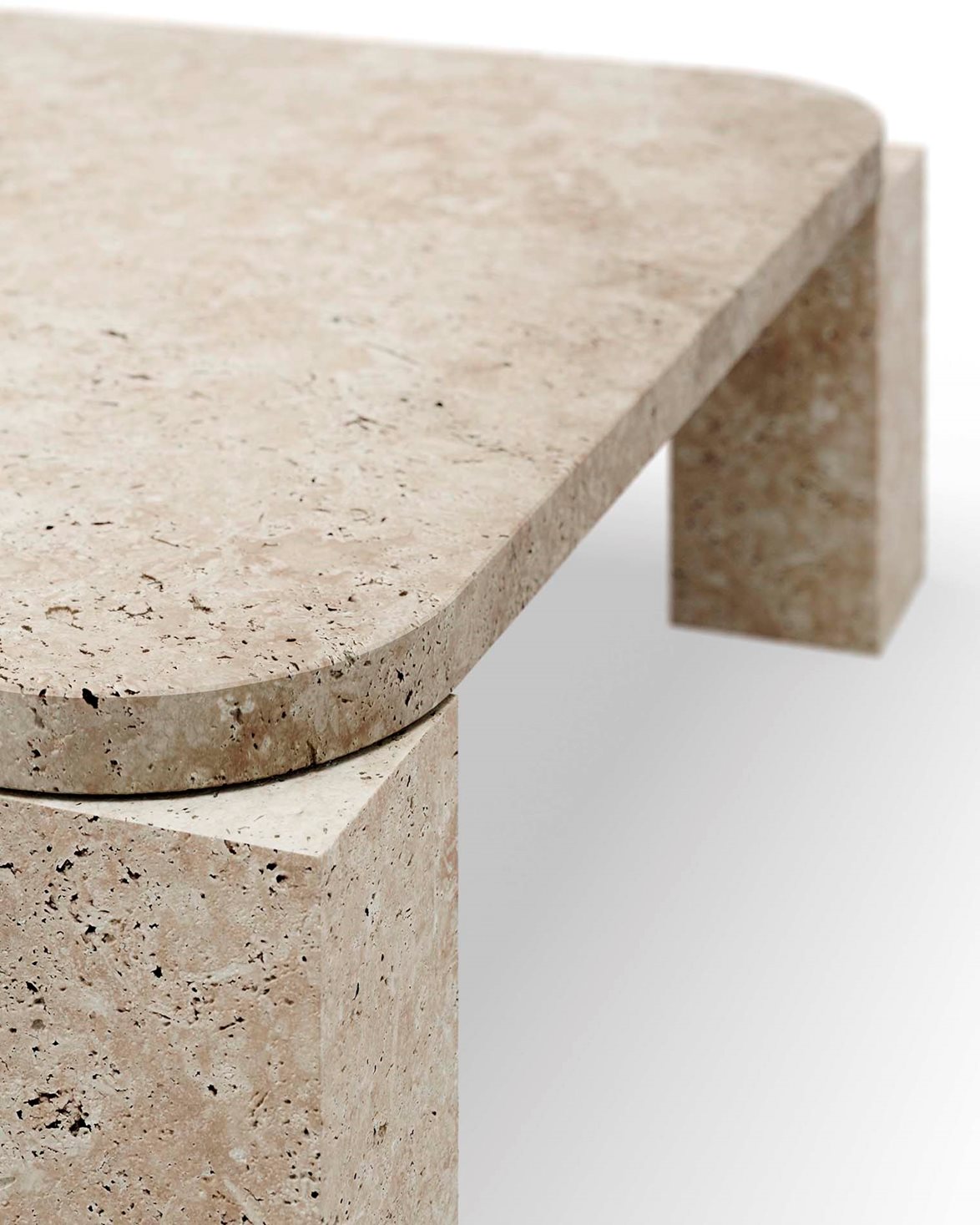Atlas Coffee Table Travertine