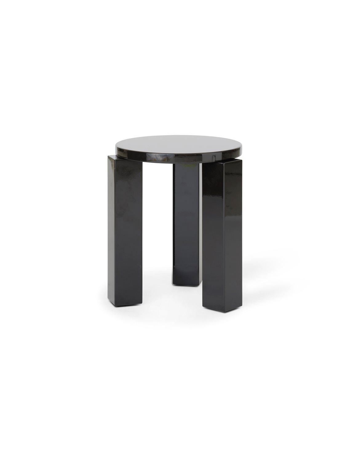 Atlas Round Stool Espresso