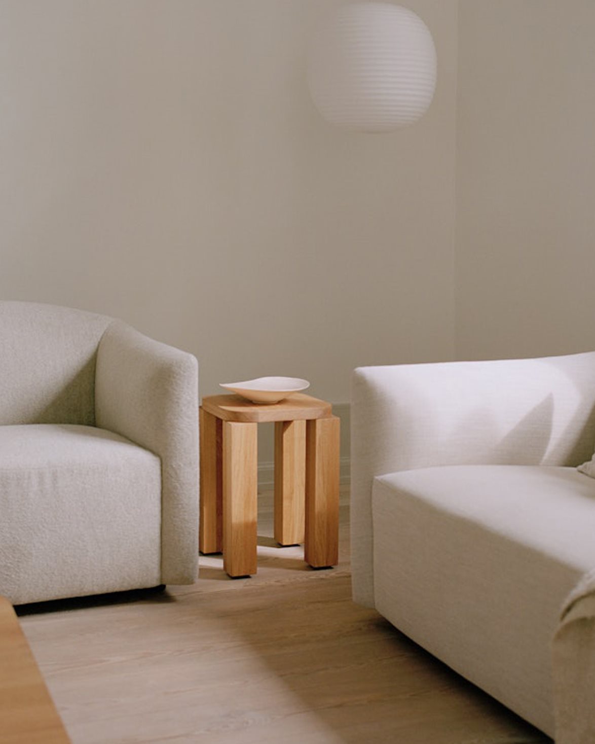 Atlas Stool Natural Oak