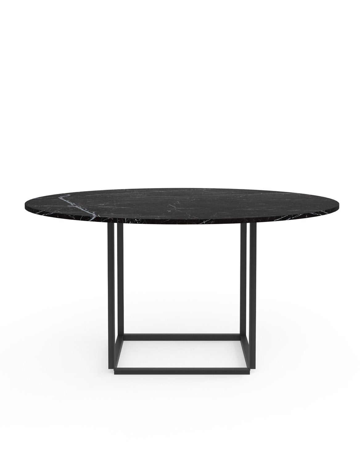 Florence Dining Table Ø145 Black Marquina