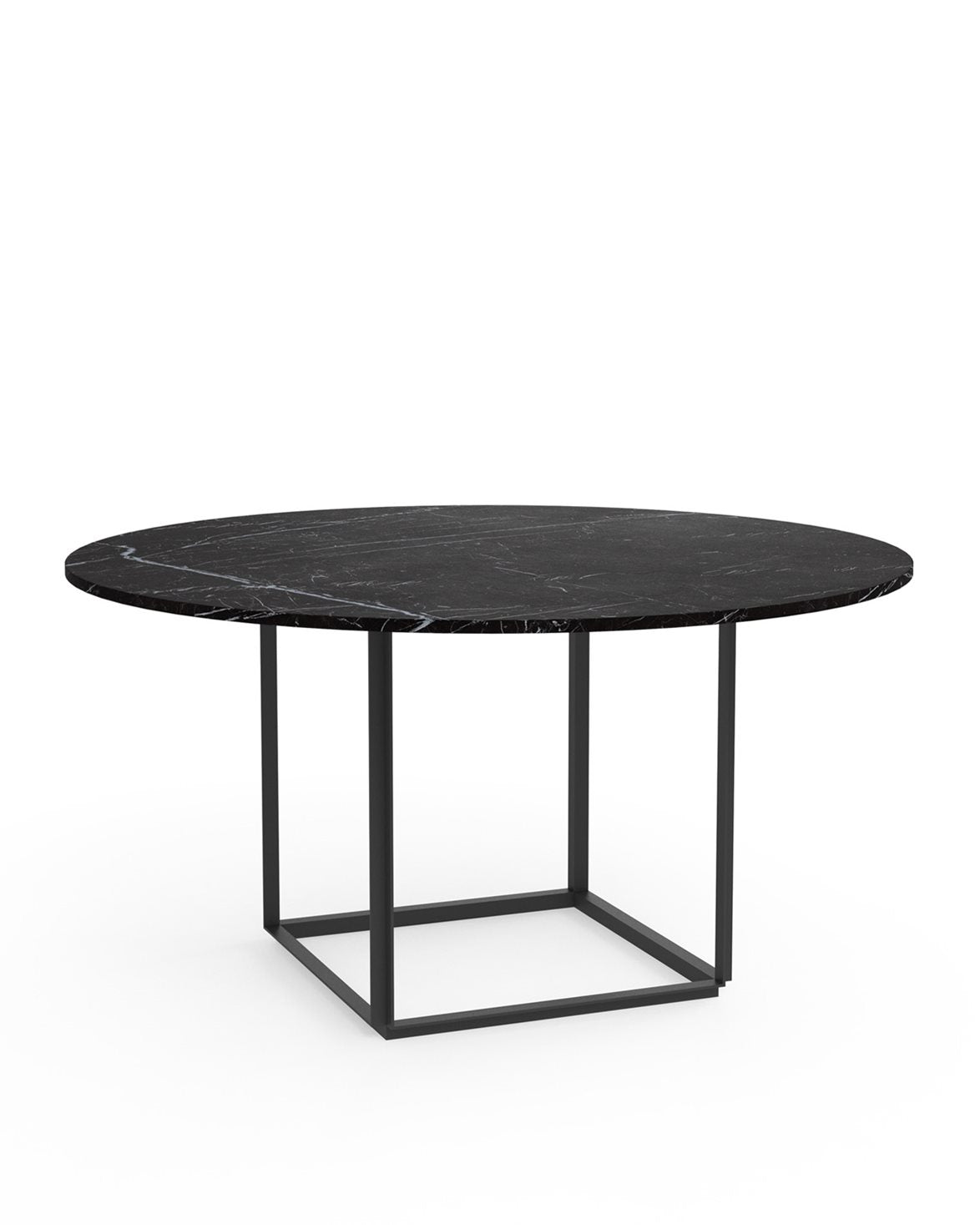 Florence Dining Table Ø145 Black Marquina