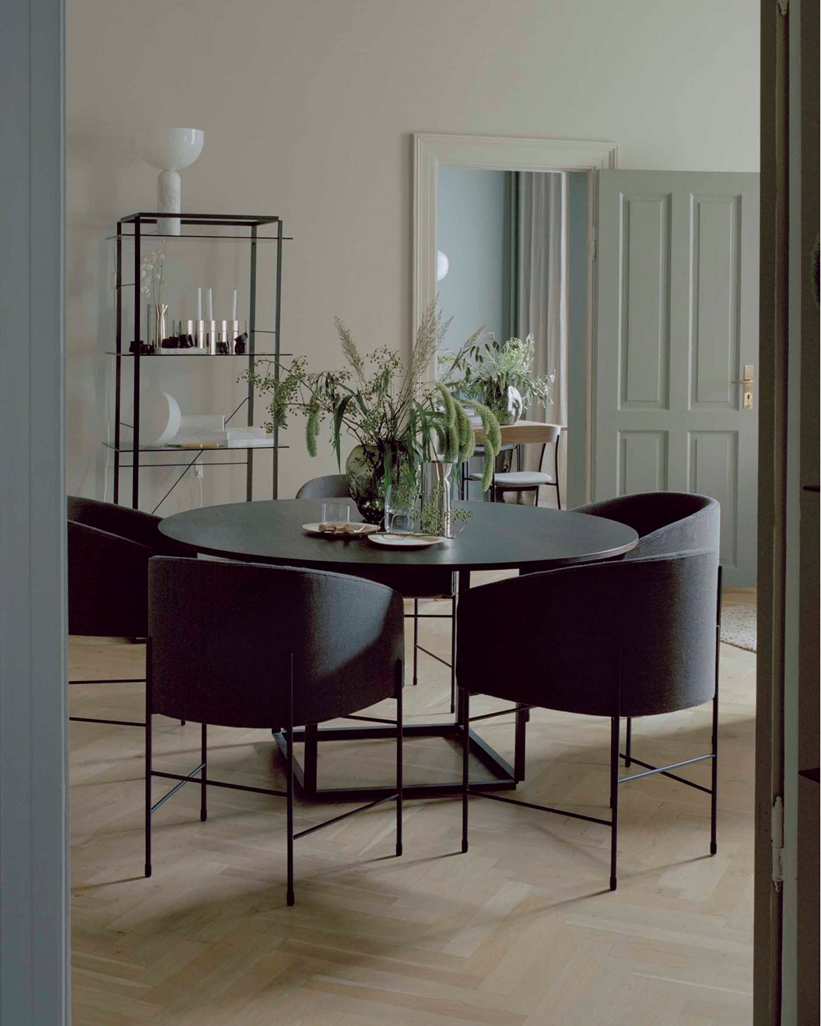 Florence Dining Table Ø145 Gris Du Marais