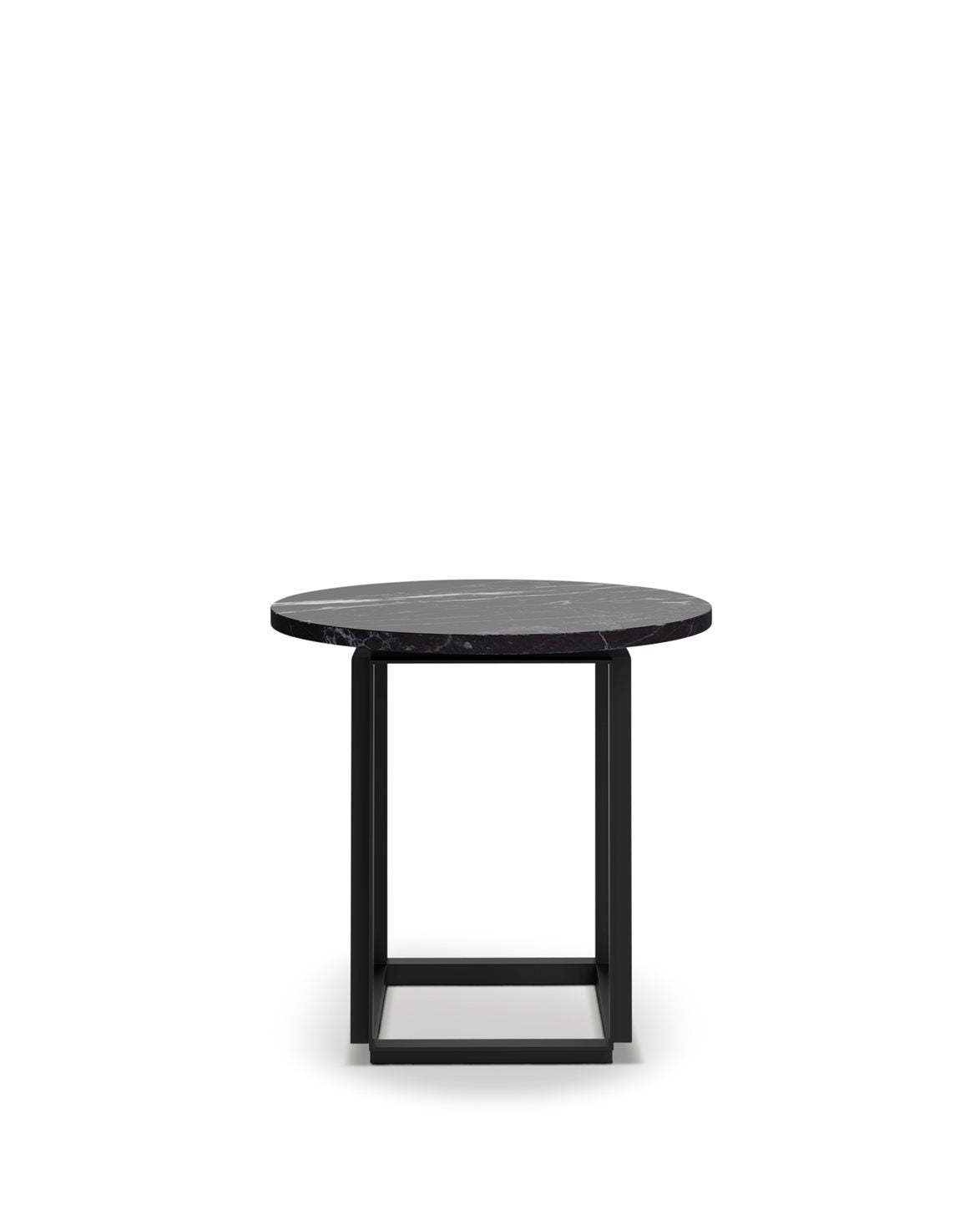Florence Side Table Black Marquina