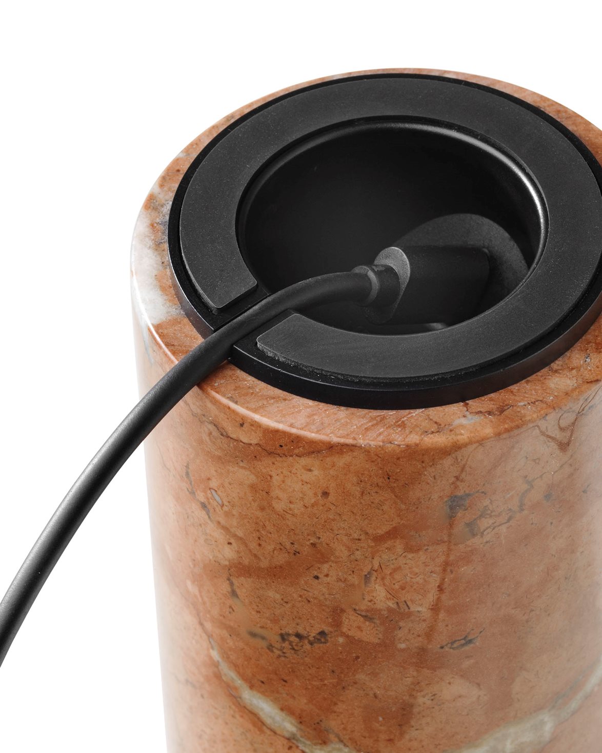 Kizu Portable Table Lamp Breccia Pernice
