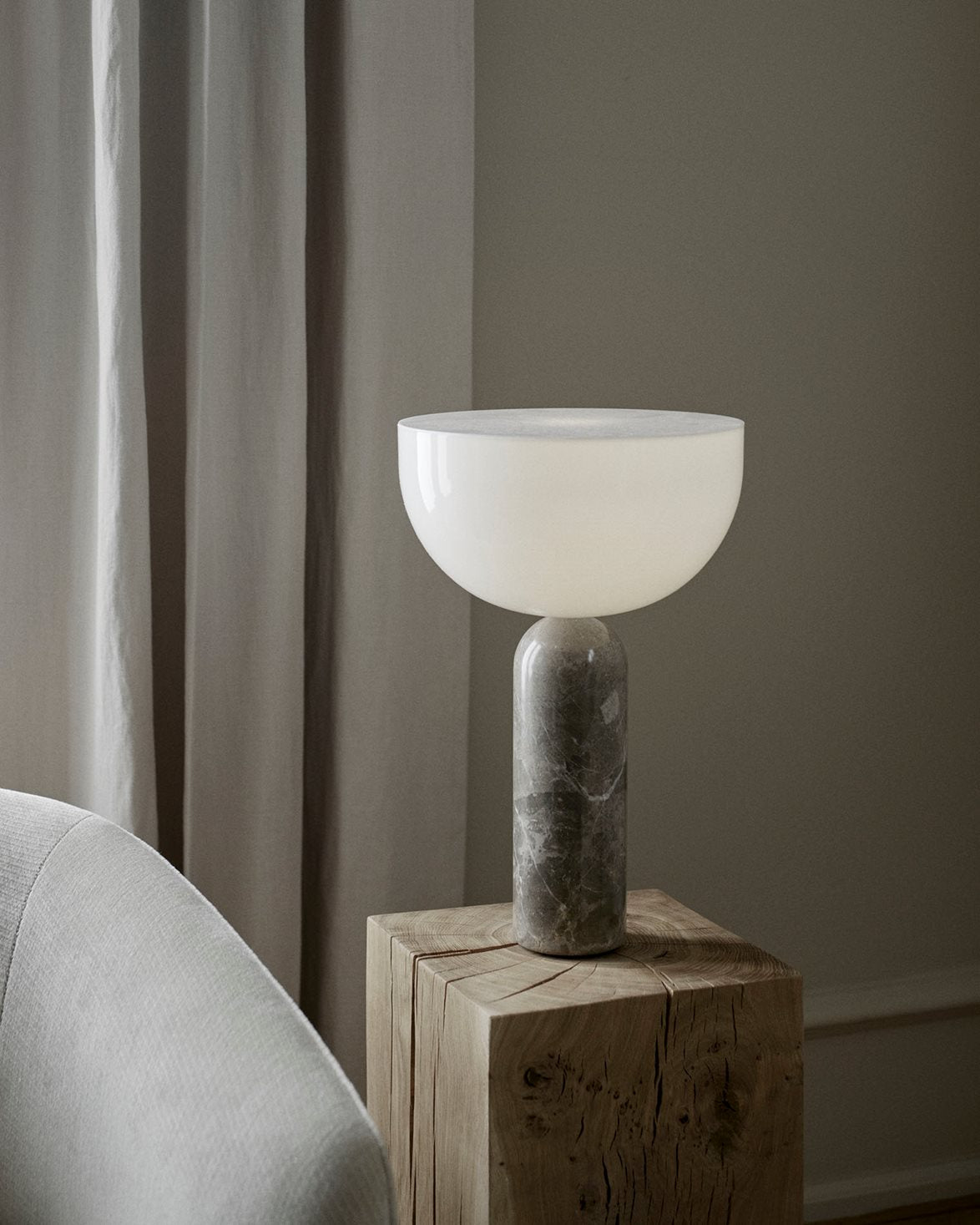 Kizu Table Lamp Large Gris Du Marais