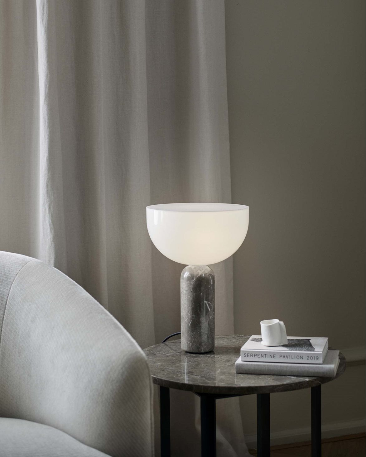 Kizu Table Lamp Small Gris Du Marais