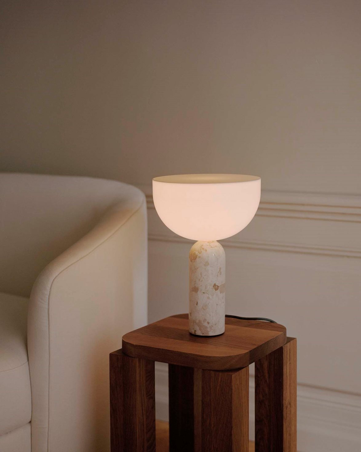 Kizu Table Lamp Small Kunis Breccia