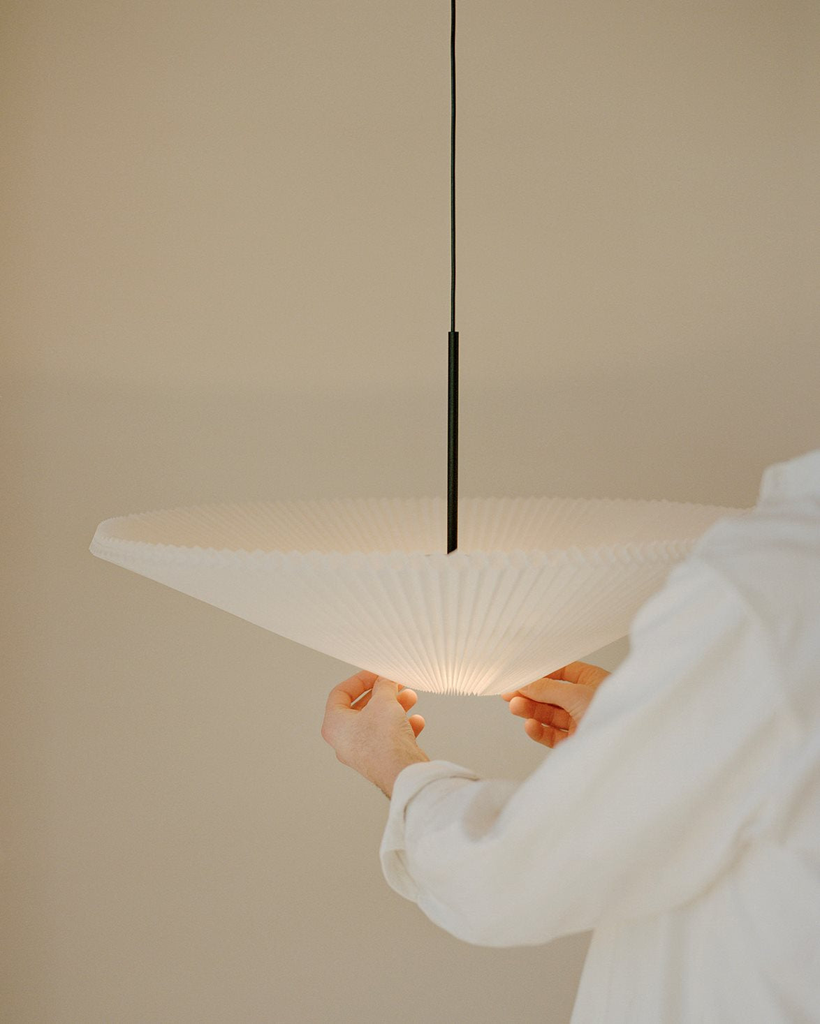 Nebra Pendant Small White