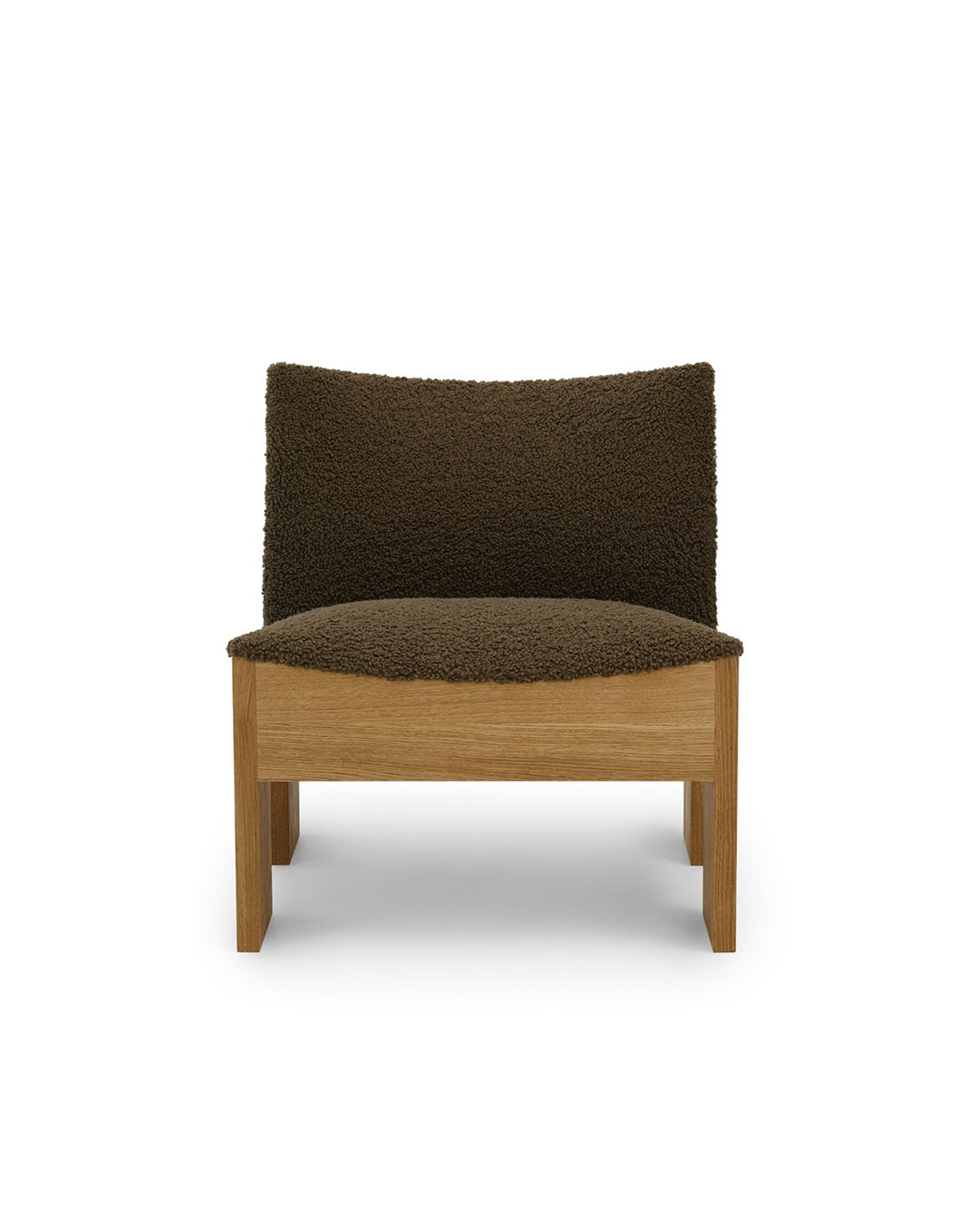 Tenon Lounge Chair Natural Oak/Drake Mocha