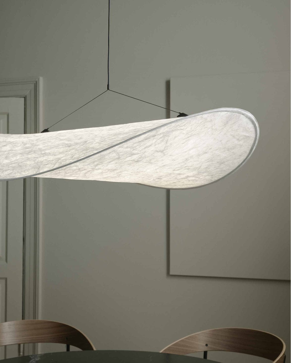 Tense Pendant Lamp Ø120 cm White Tyvek