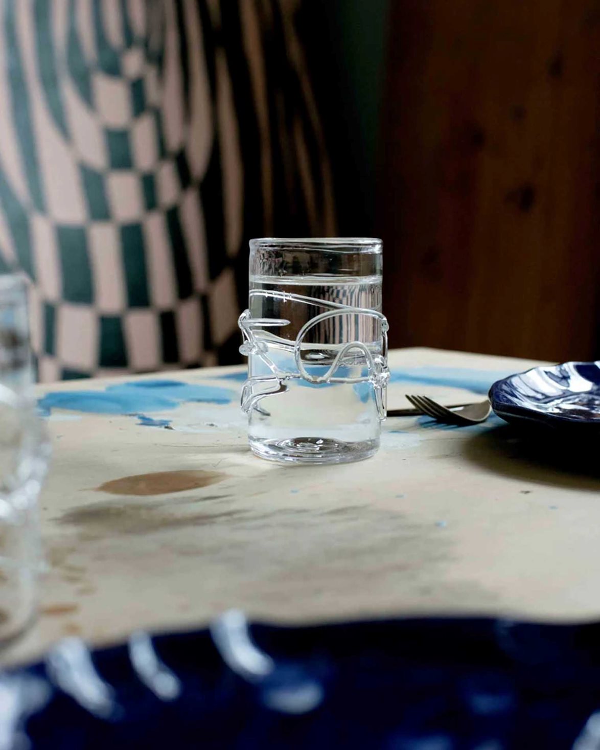 Ivy Drinking Glass Clear