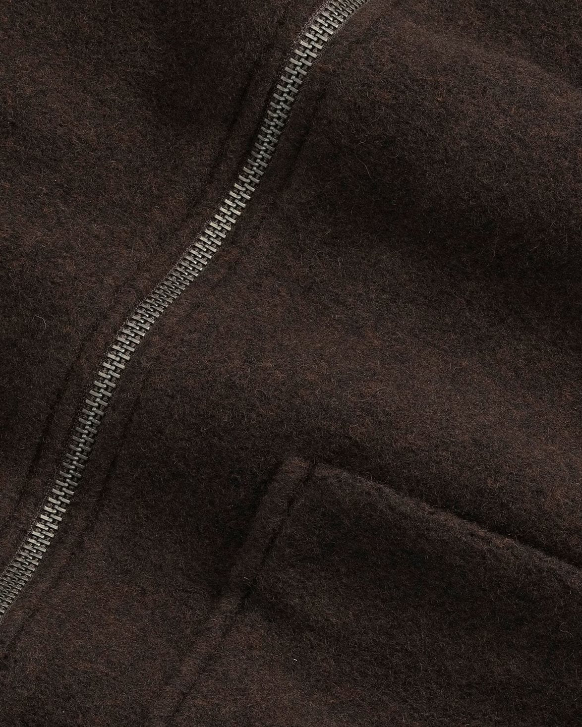 Gael Wool Zip Jacket Dusky Port