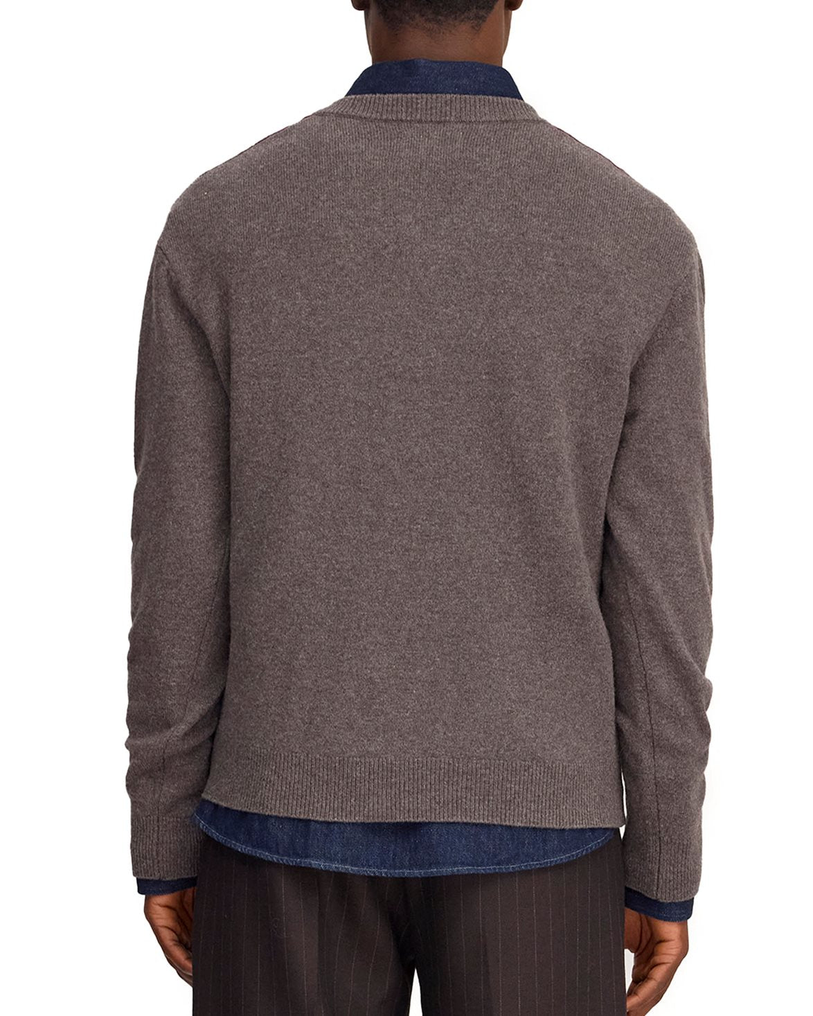 Otto Argyle V-Neck Sweater Winetasting