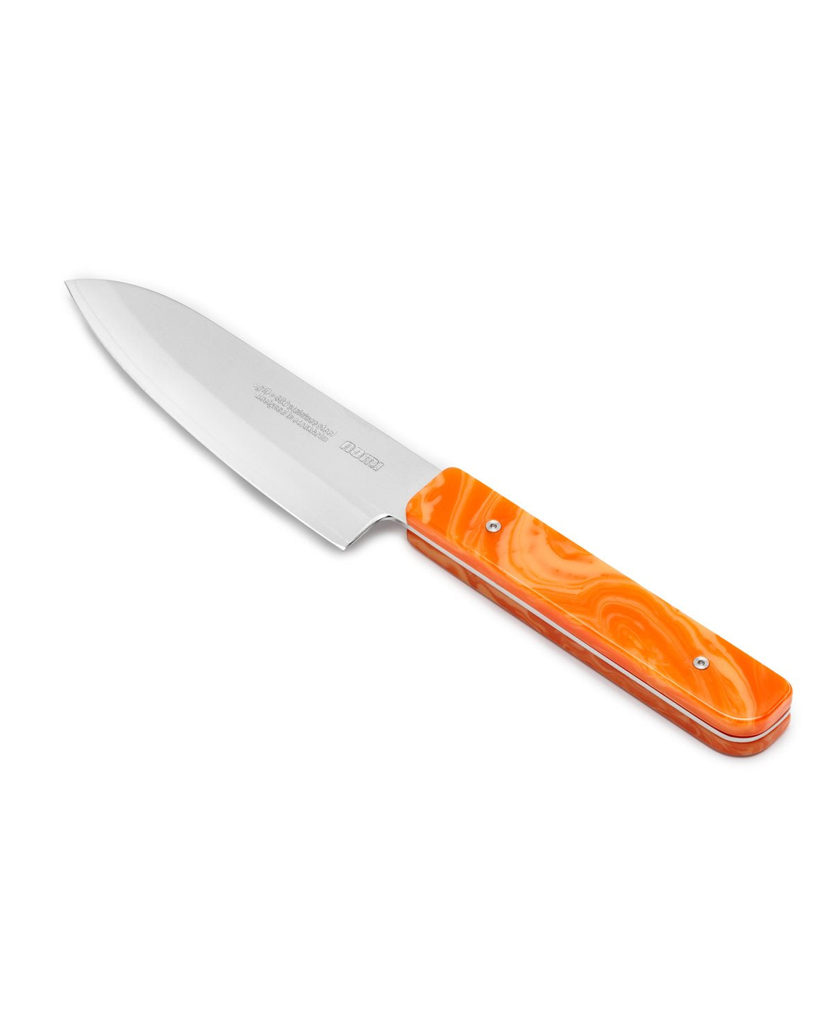 Baby Santoku Knife Tangerine