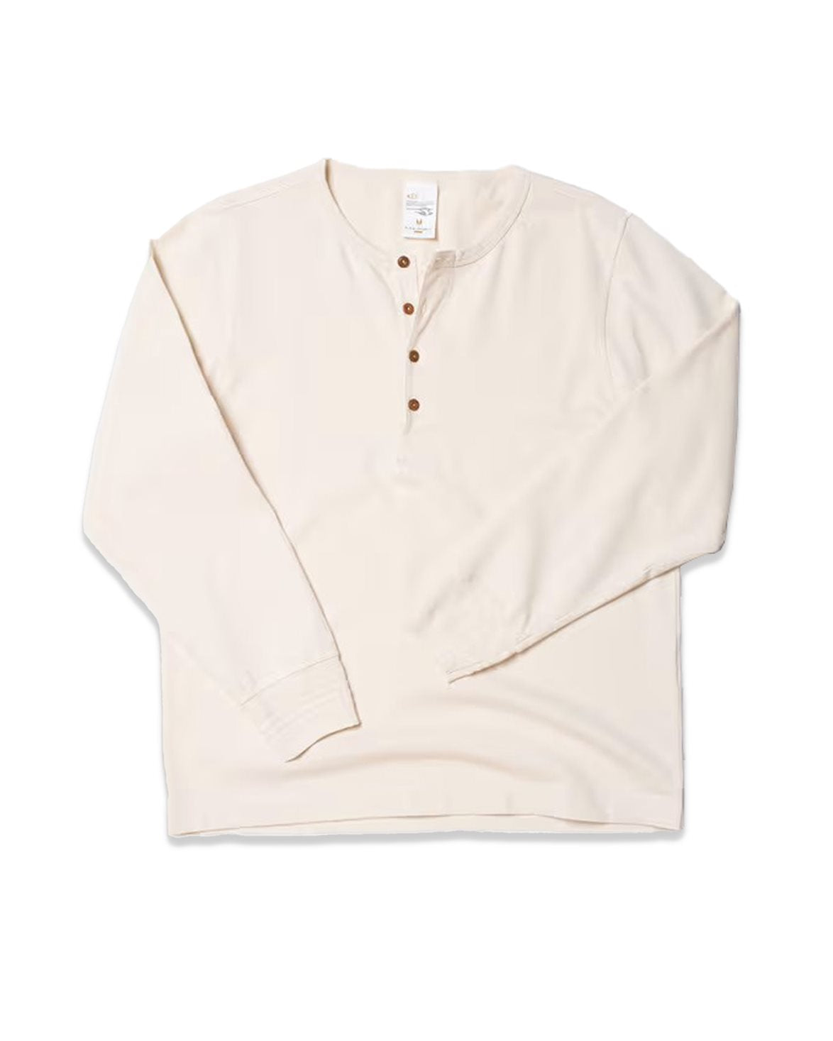 LS Henley Shirt Ecru