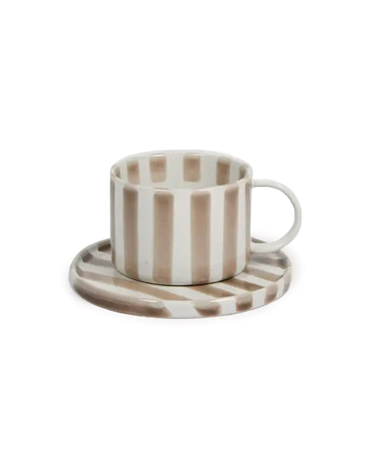 Monica Cup & Saucer Beige