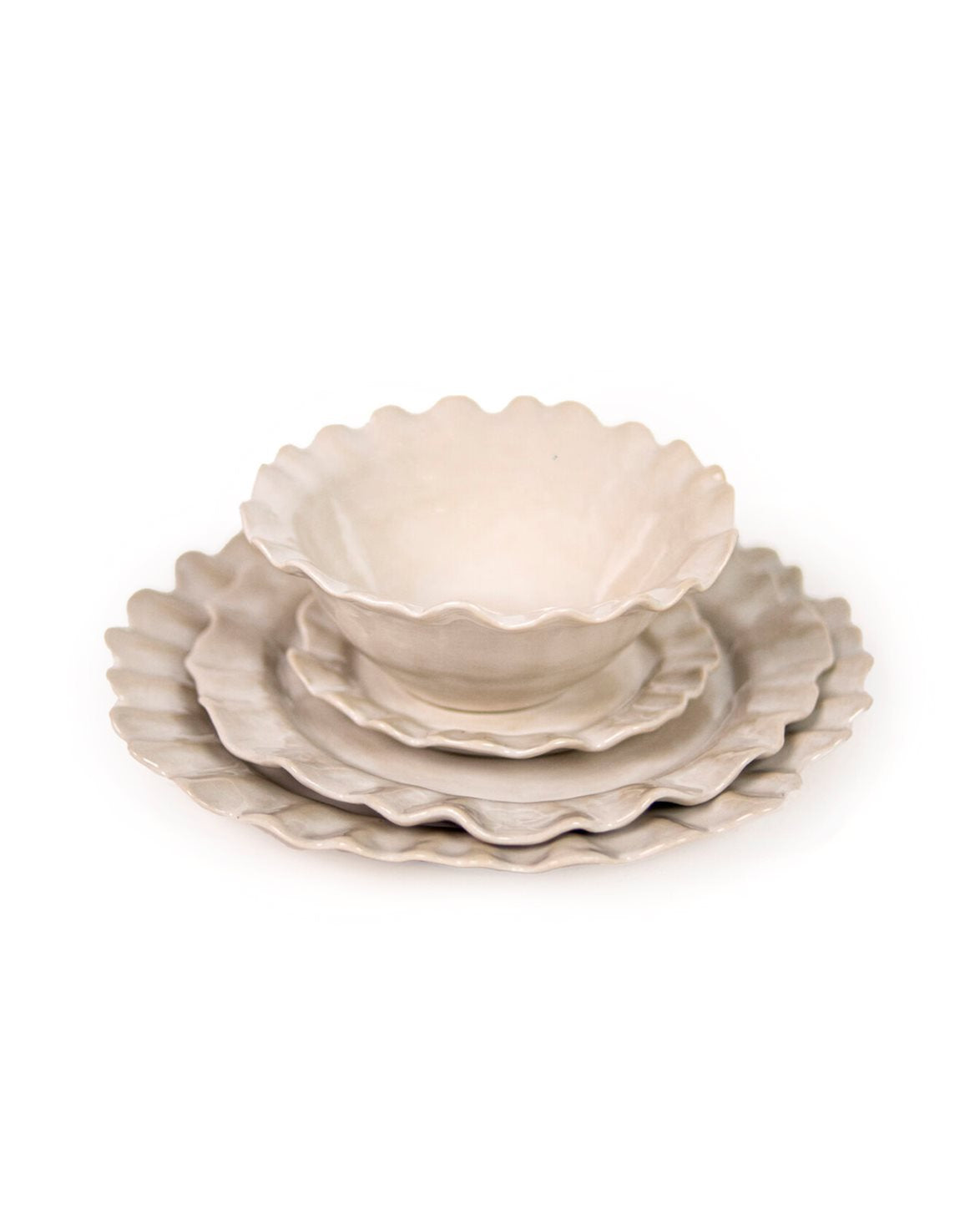 Valerie Side Plate Off White