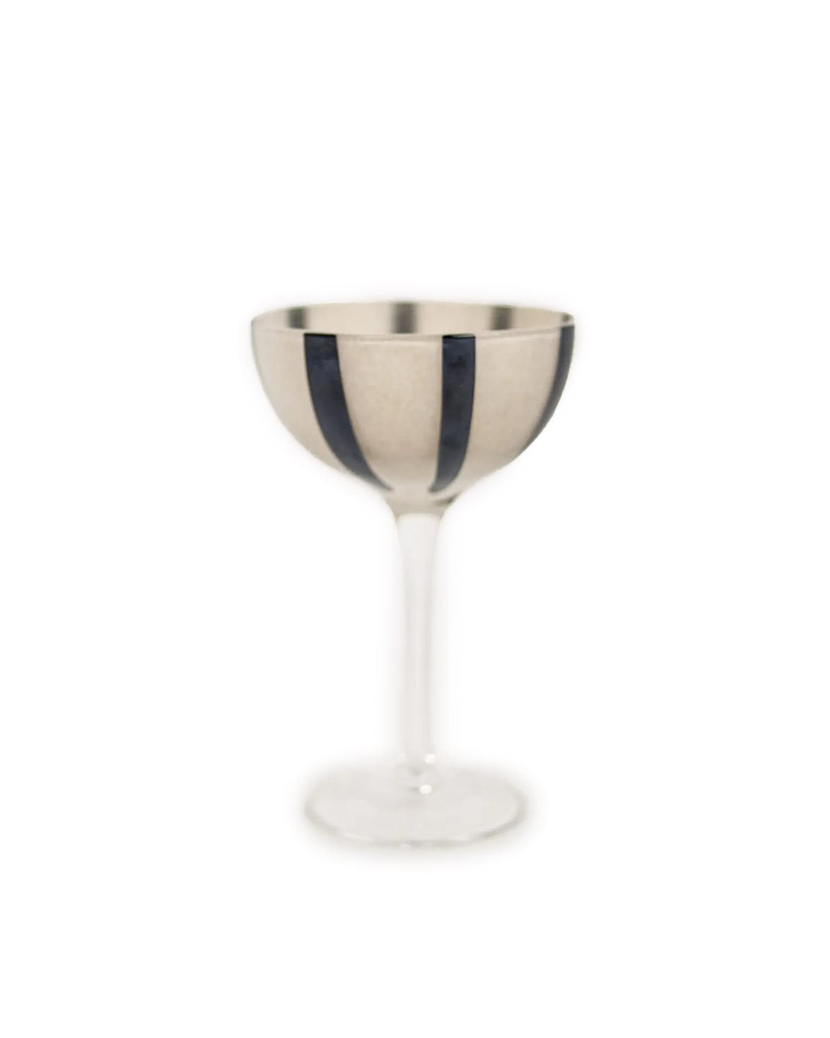 Ziggy Cocktail Glass Black