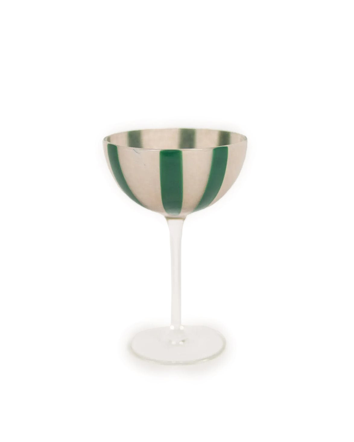 Ziggy Cocktail Glass Green