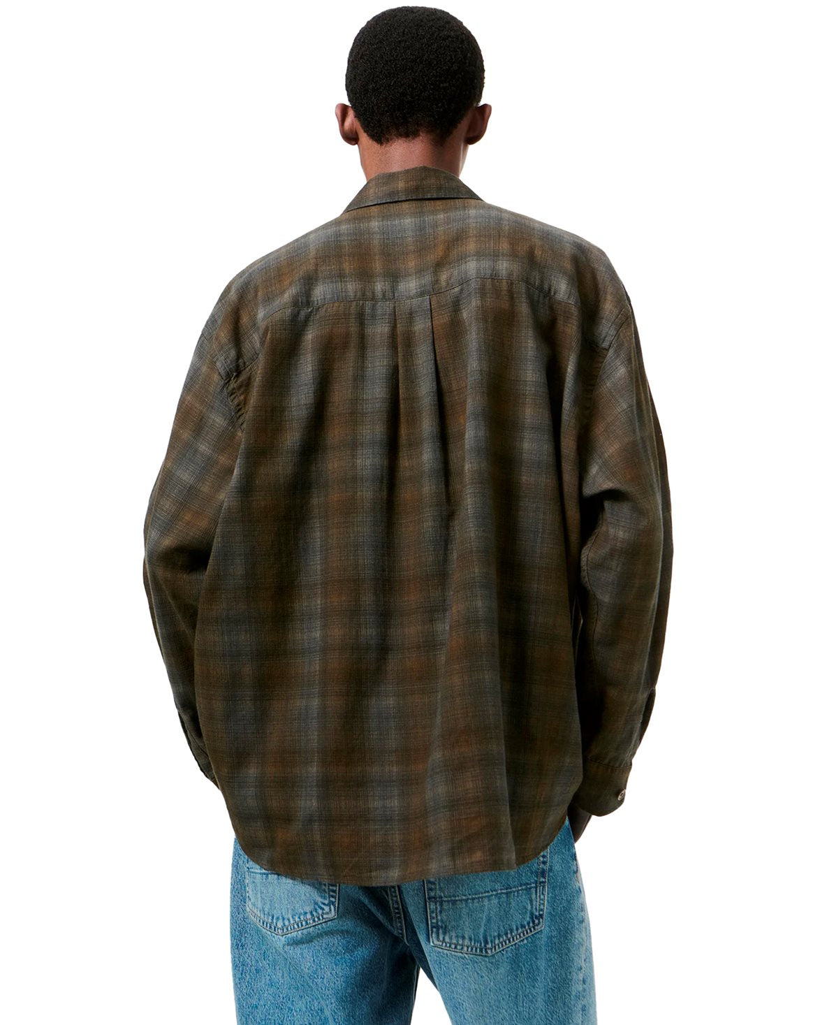 Borrowed Shirt More Check Print