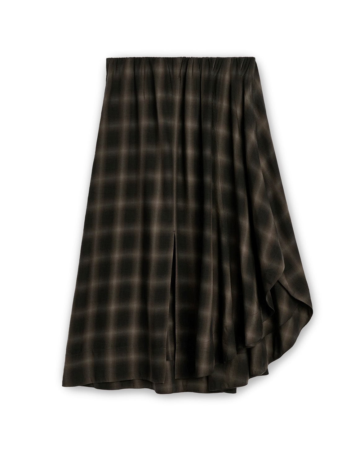 Fan Skirt El Paso Check Saloon Tencel