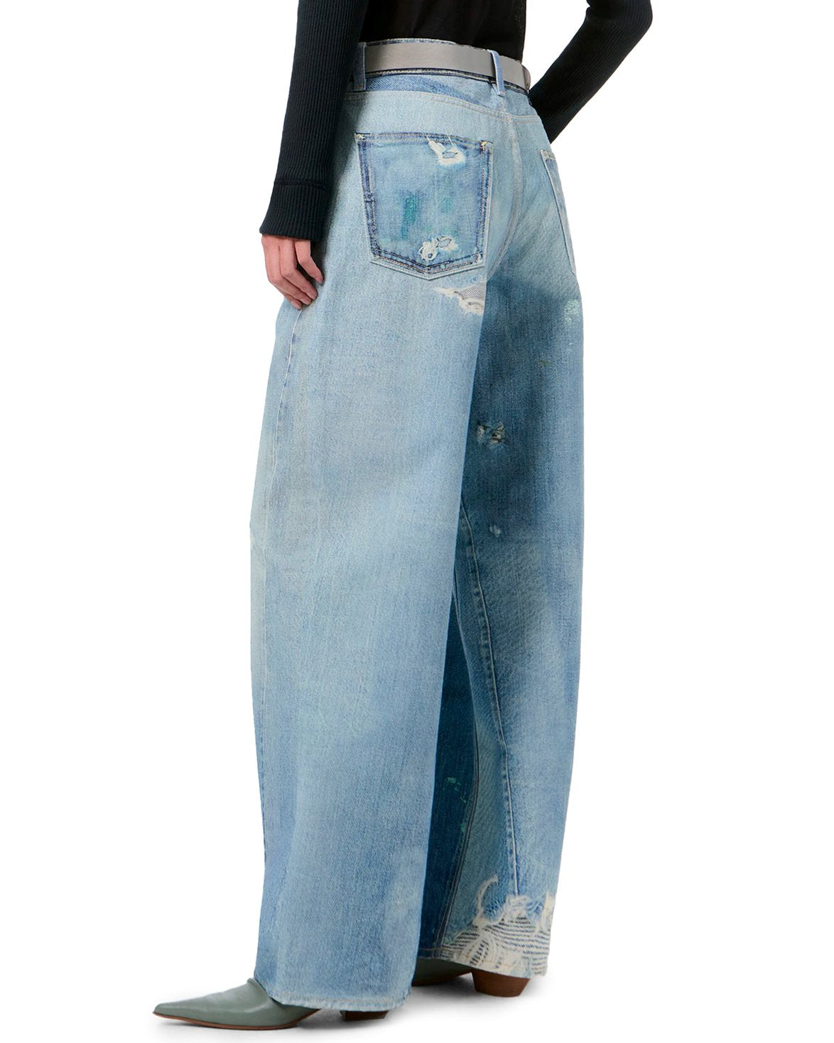 Full Cut Digital Denim Print