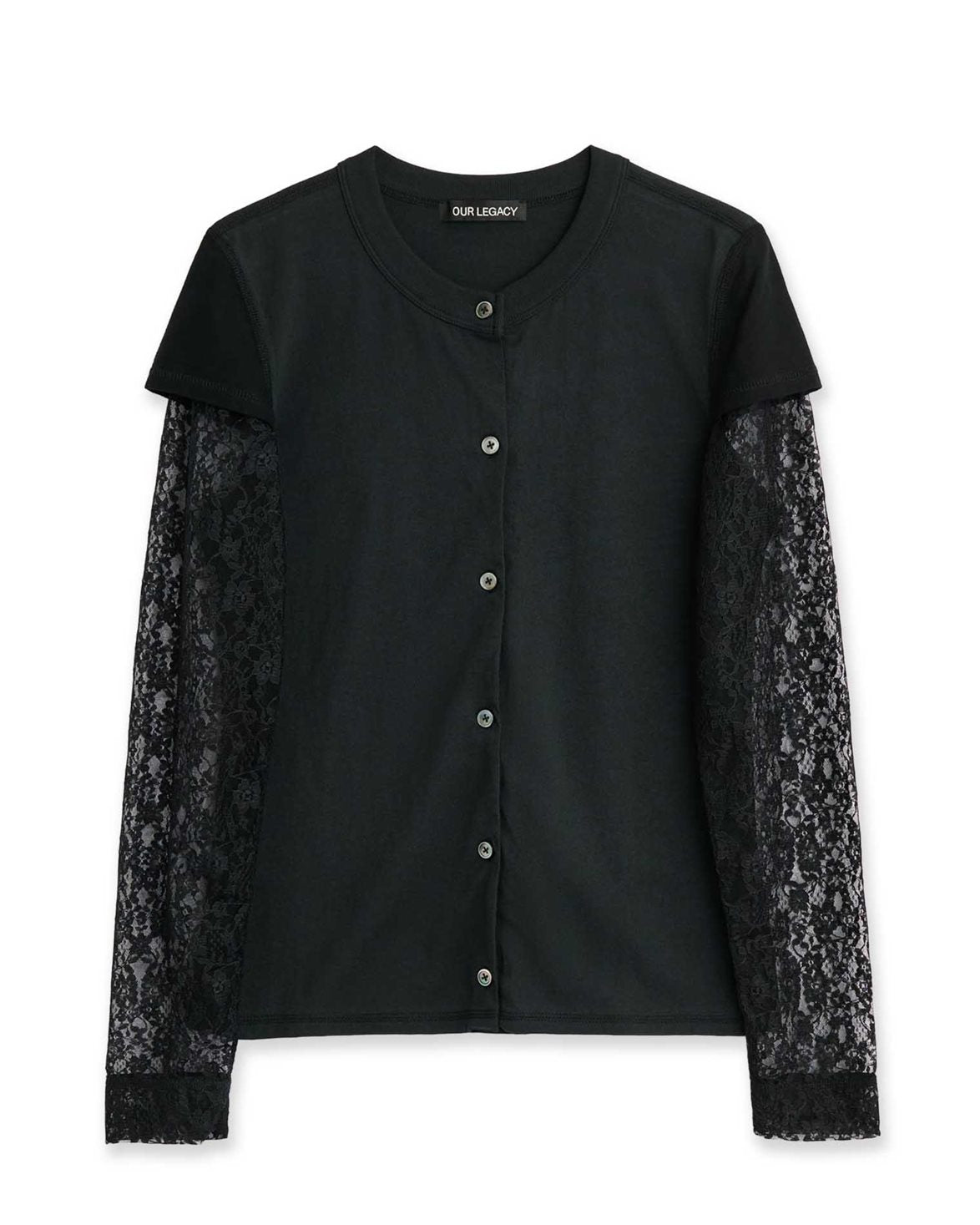 Heat Longsleeve Washed Black Legacy Jersey