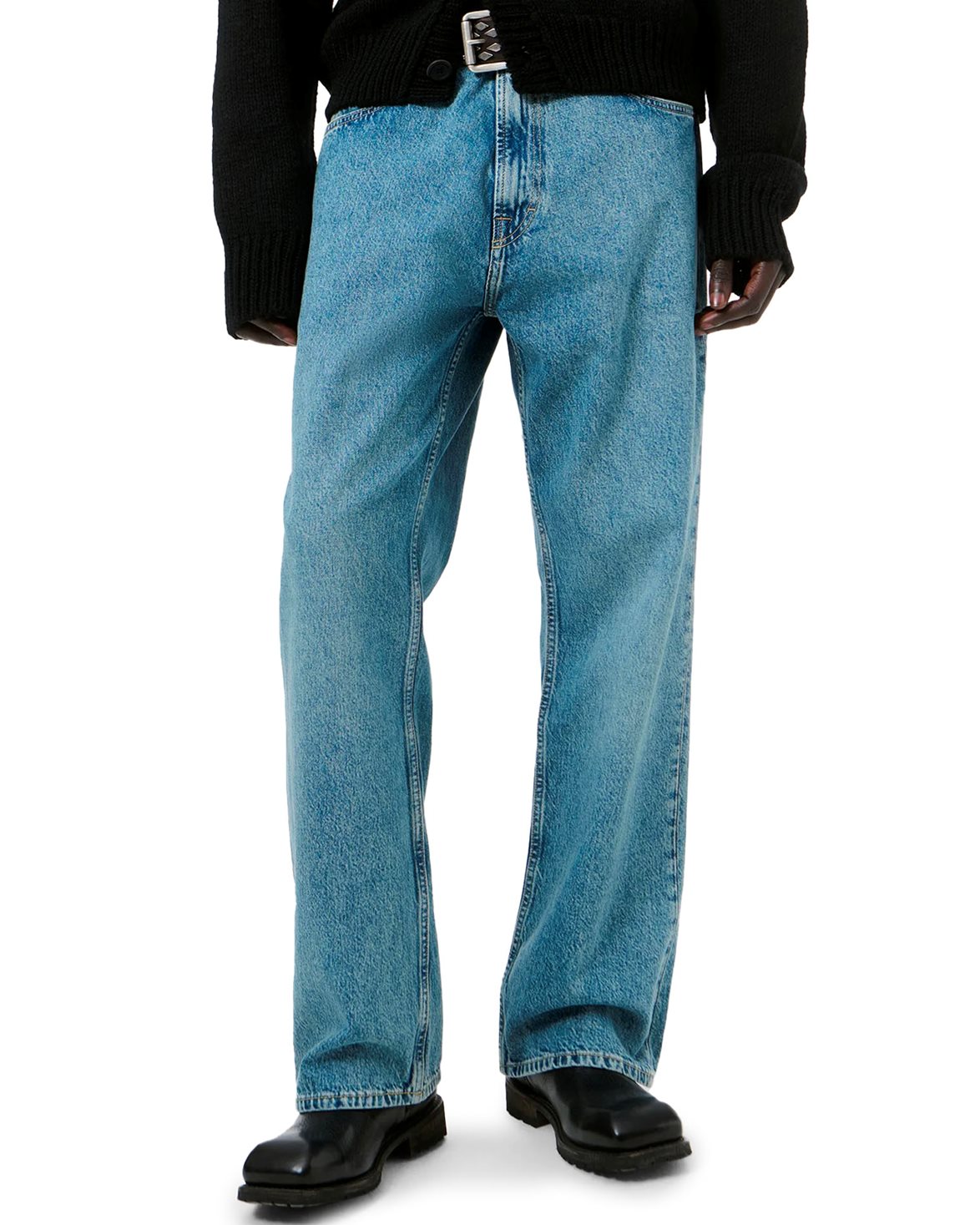 Third Cut Blue Tech Wash Denim