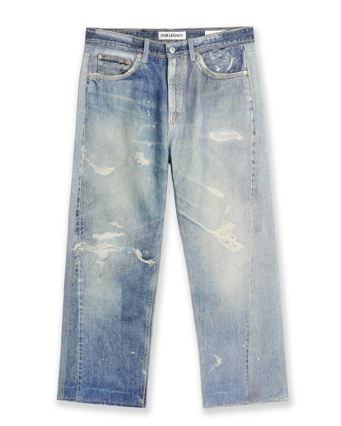 Third Cut Digital Denim Print