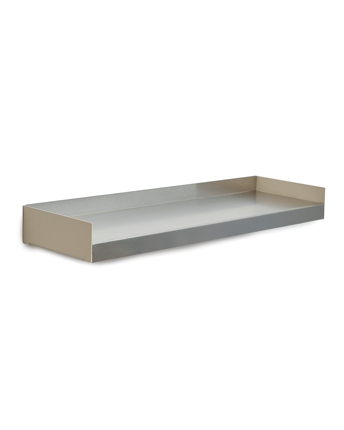 Kompakt Shelf Off White/Raw Aluminum