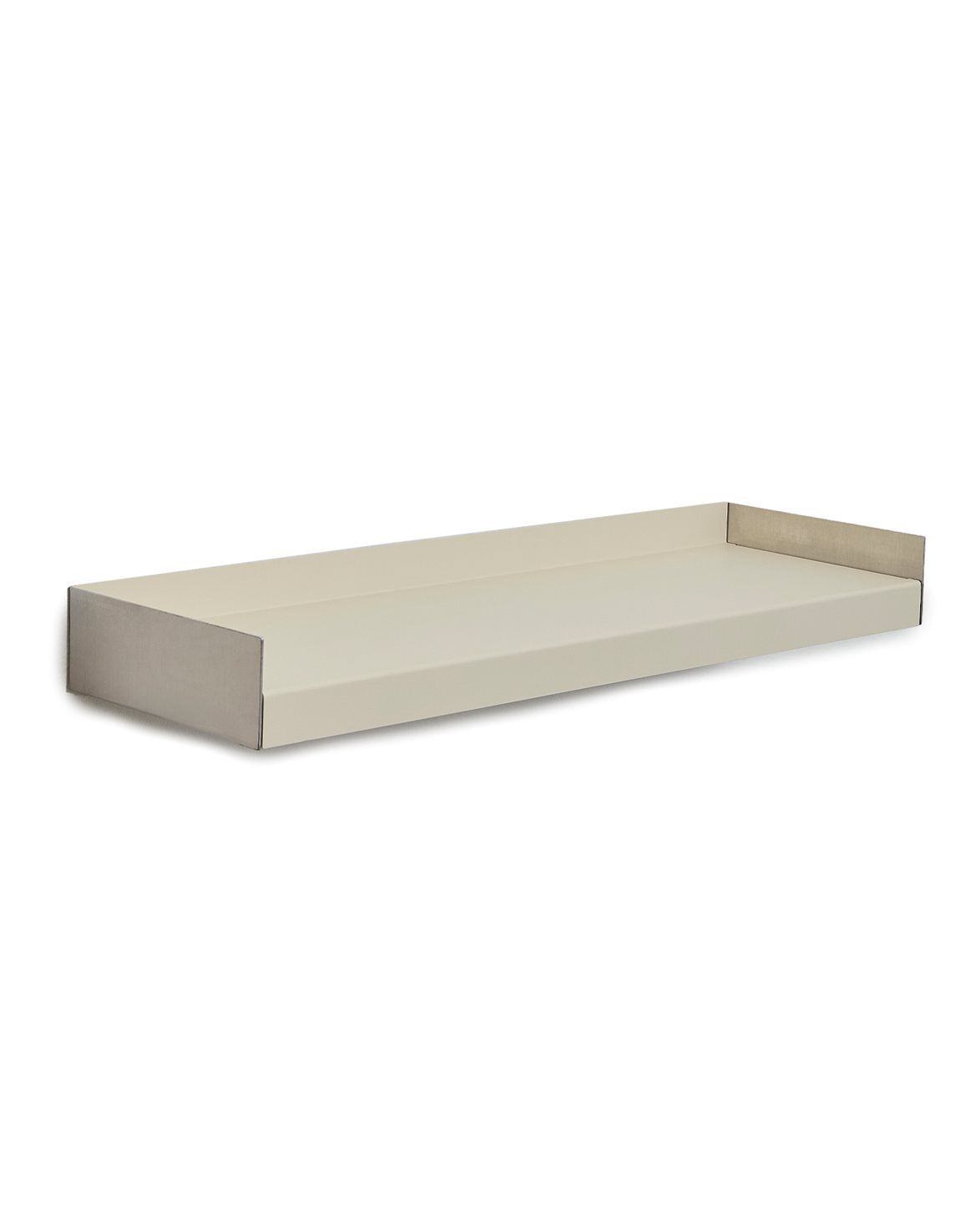 Kompakt Shelf Raw Aluminum/Off White