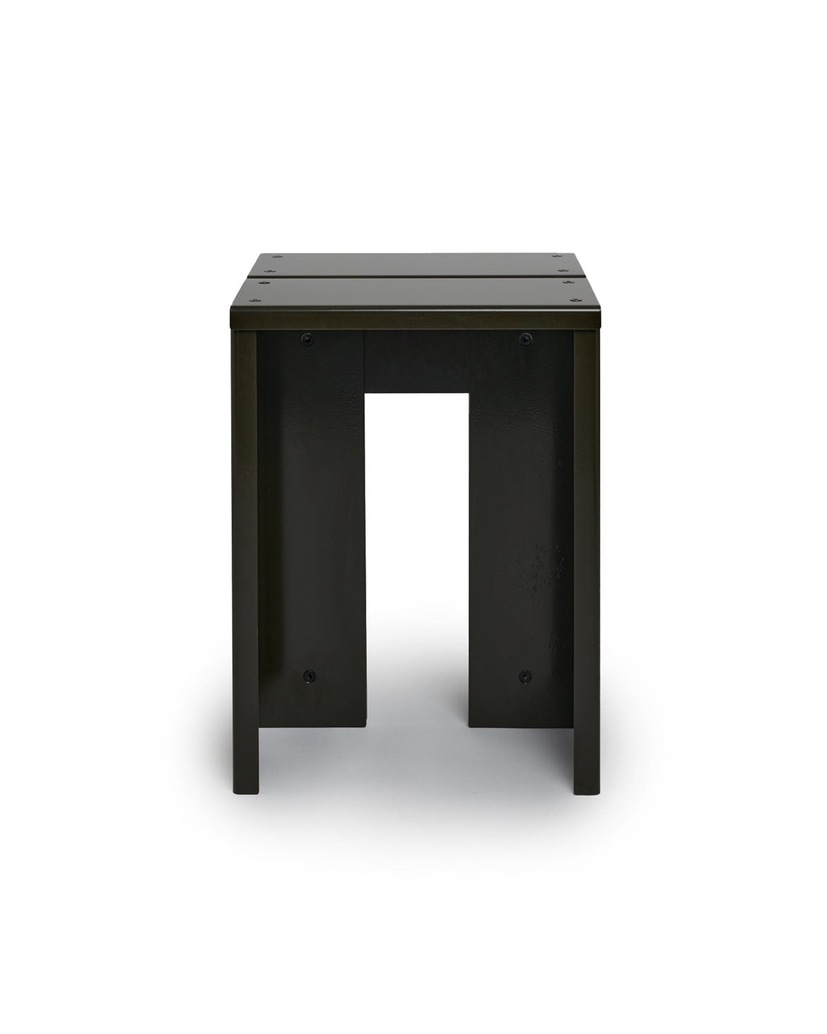 Re-Work Stool Dark Olive Gloss