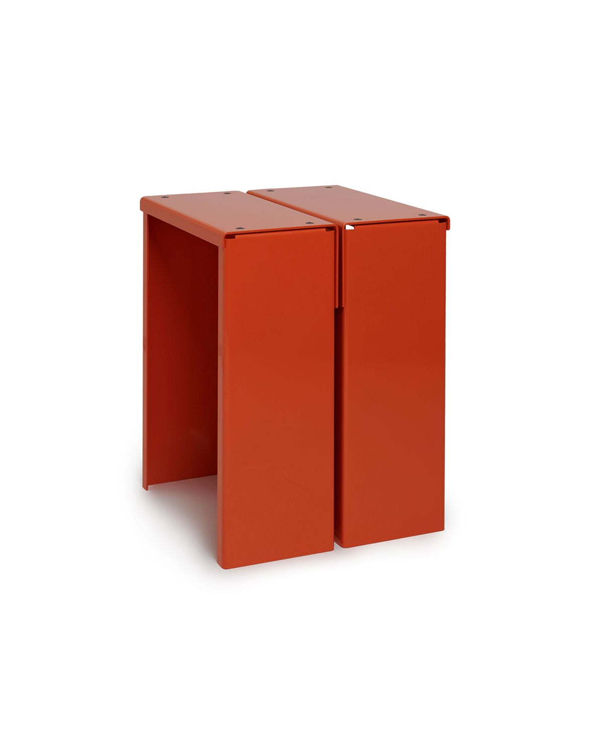 Re-Work Stool Orange Gloss
