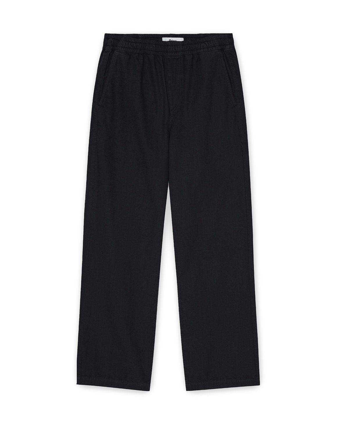 Lucien Herringbone Trousers Black