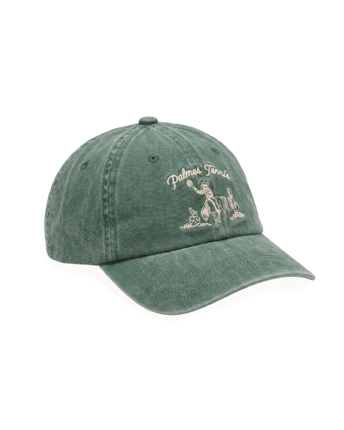 Western 6-Panel Cap Green