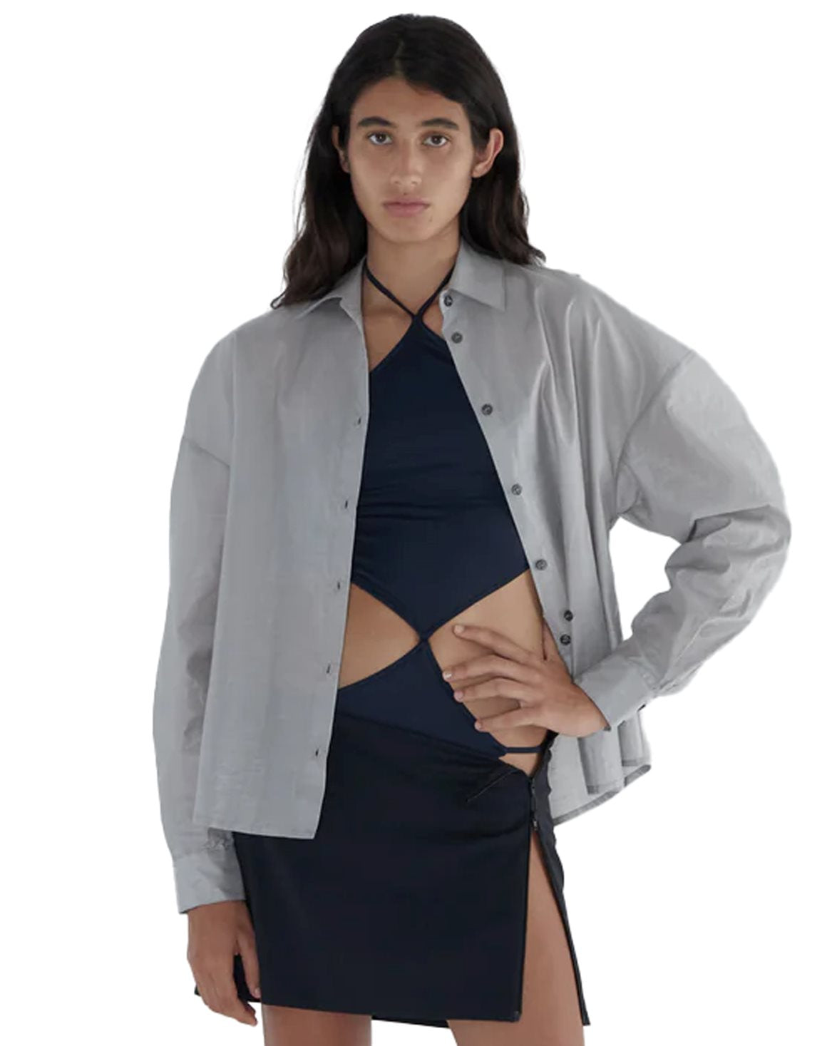 Donaldii Shirt Grey